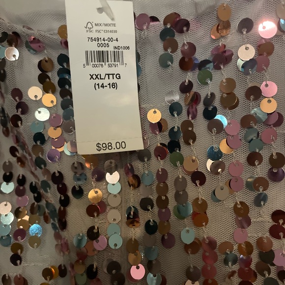 GAP Sequin Teen Dress 👗 - Picture 2 of 6